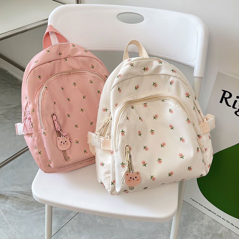 ♂❍Seraser Ransel Wanita 2021 Baru Trendi Versi Korea All-Match Fashion Wanita Ringan Ransel Kecil Perjalanan Rekreasi Tas Sekolah Tas Kecil