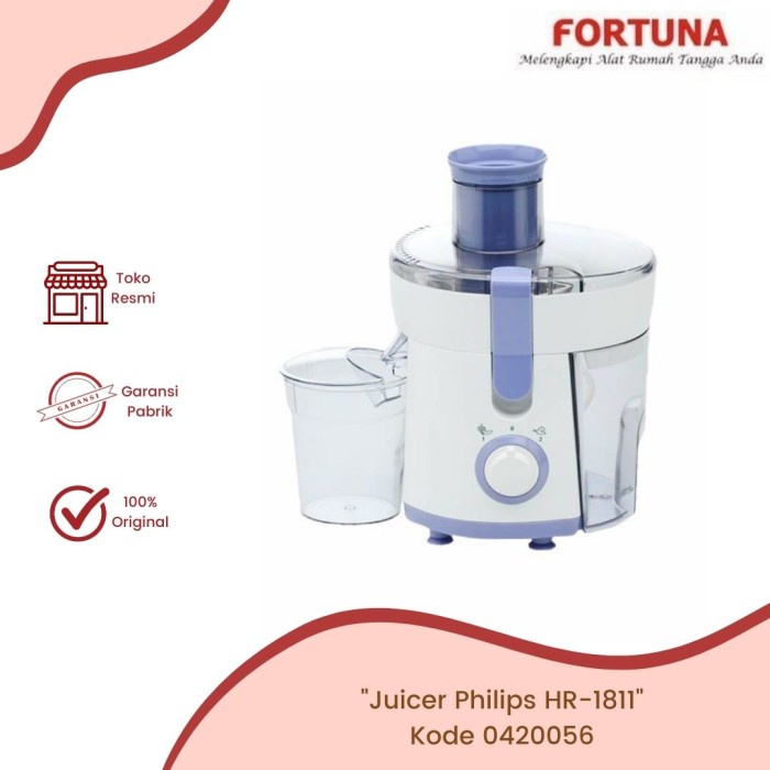 JUICER PHILIPS HR-1811 / JUICER BAGUS