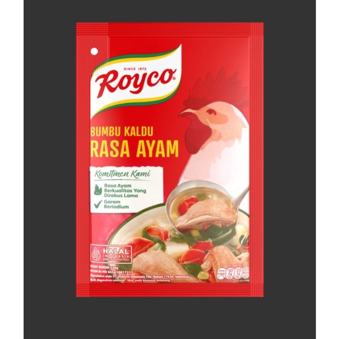 

ROYCO BUMBU KALDU RASA AYAM 220 GRAM