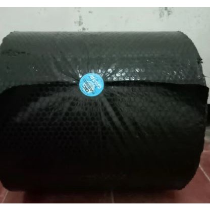 

Plastik Bubble wrap hitam ukuran 40cm x 50 meter merk GMP