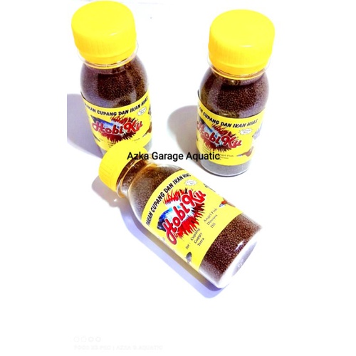 Pakan Pelet Makanan Ikan Cupang Guppy Sumatra Manfish Kualitas Terbaik 100gr