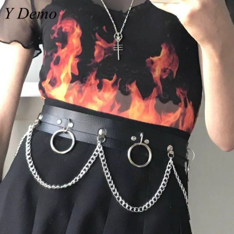 [HF058]Body Belt Harness Fashion I'm the Brave by.pinapina.id