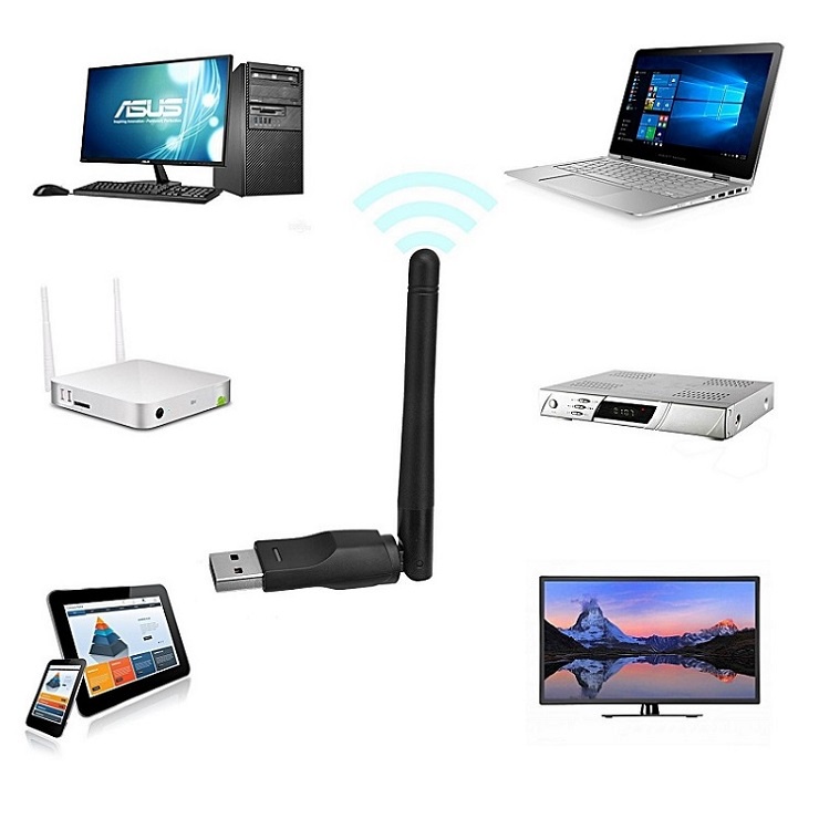 USB WiFi Dongle Set Top Box Digital / STB WiFi Dongle USB Set Top Box/ Wireless USB Adapter