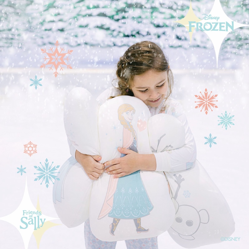 Friends of Sally x Disney Frozen Character Cuddle Pillow