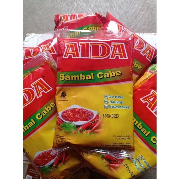 SAMBEL CABE AIDA 200 GRAM / CHILE OIL / AIDA / LIBAN FOOD