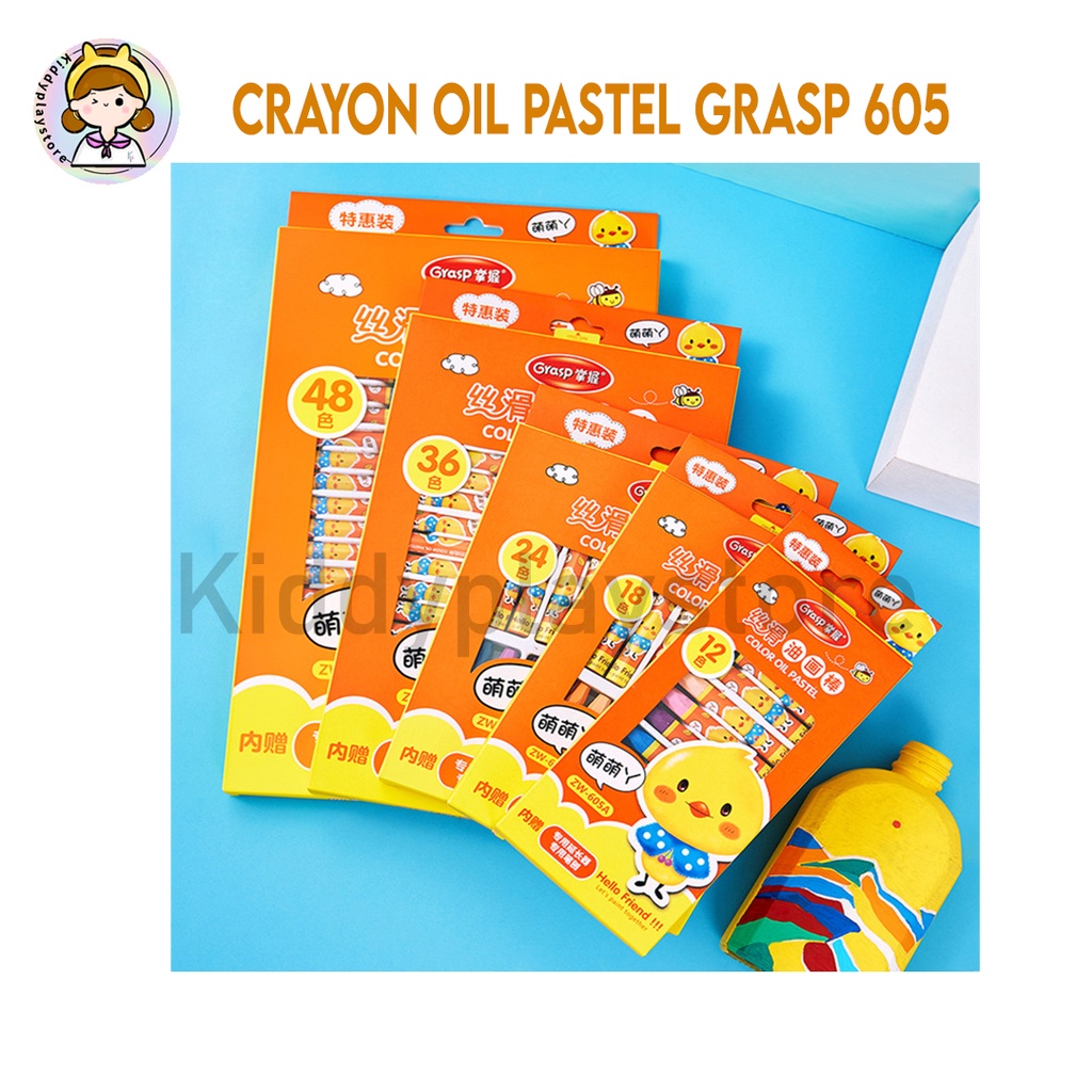 

Crayon Grasp Oil Pastel 605