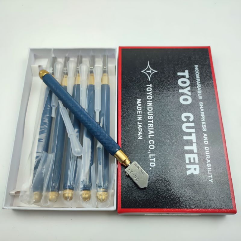 

Alat Potong Kaca Toyo Cutter TC-17 Glass Cutter