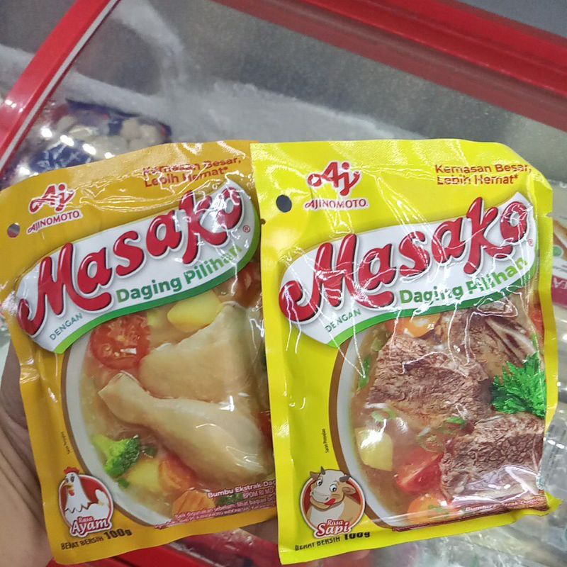 Masako Bumbu Penyedap Rasa Ayam&amp;Sapi 100G