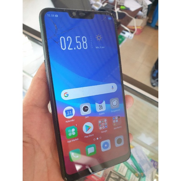 Oppo a3s second minus retak tc