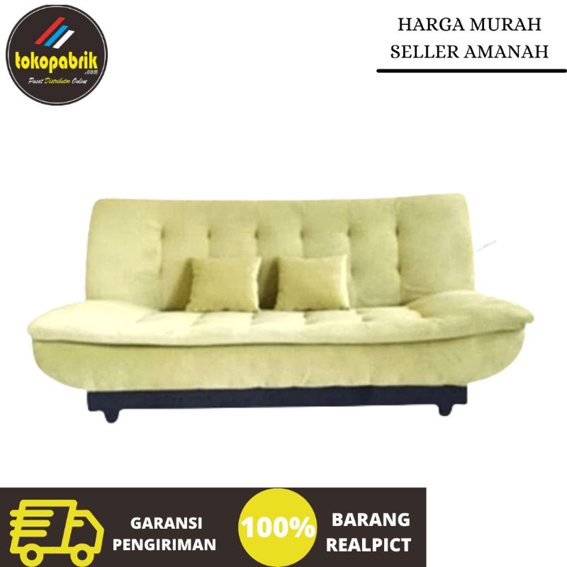 Sofa Bed / Sofa 2 in 1 Minimalis / Sofa Tamu Modern Termurah Terlaris Bandung Subang Sumedang Garut 