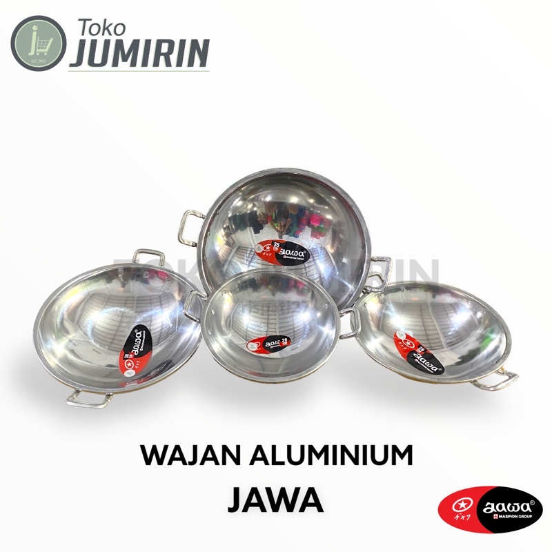 Wajan / Kuali Penggorengan Aluminium Jawa