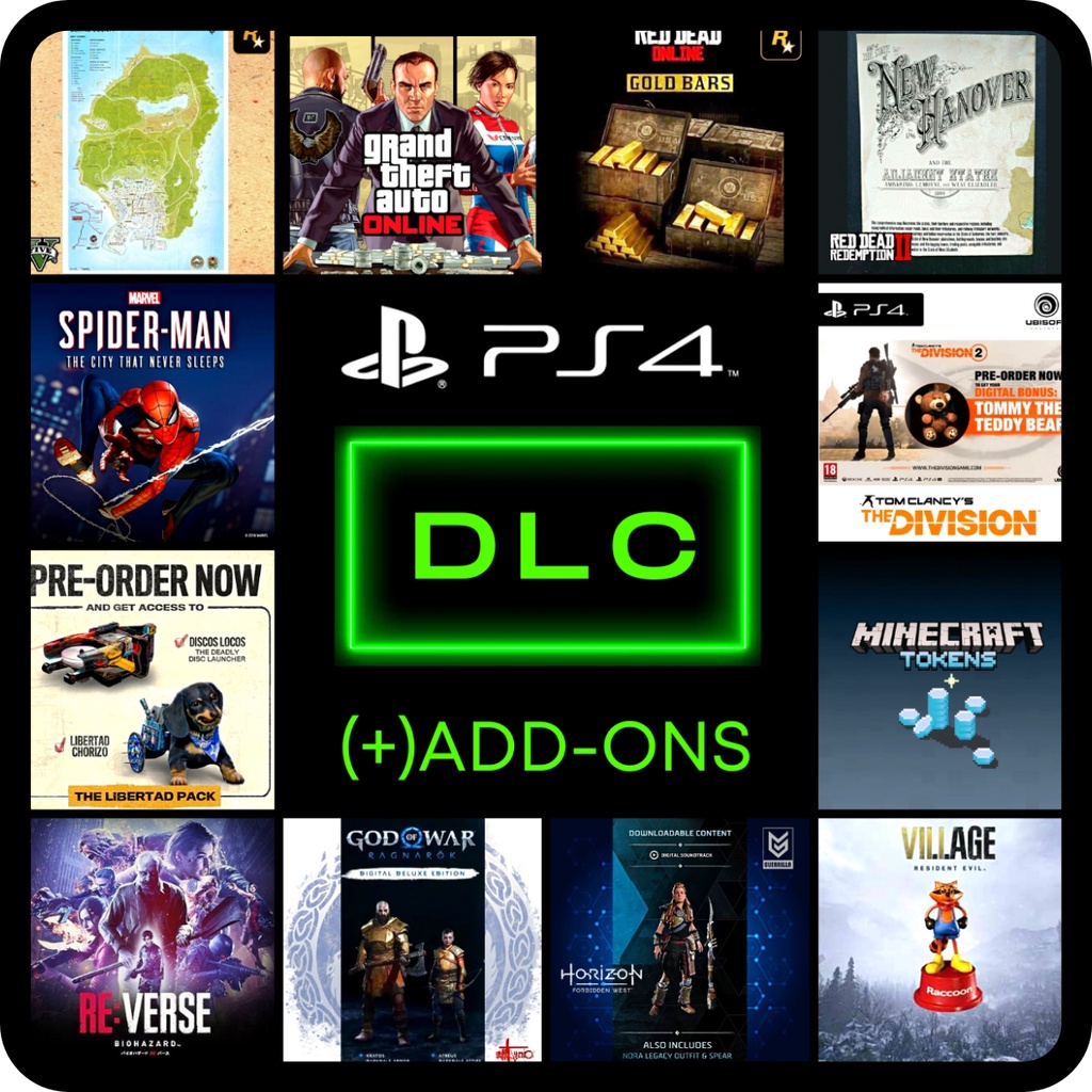 ★ PS4™: ADD-ONS (DLC, MAPS, Etc.) ★ for PS4 | aksesoris dlc peta map kaset bd dvd cd game ps4 ps pla