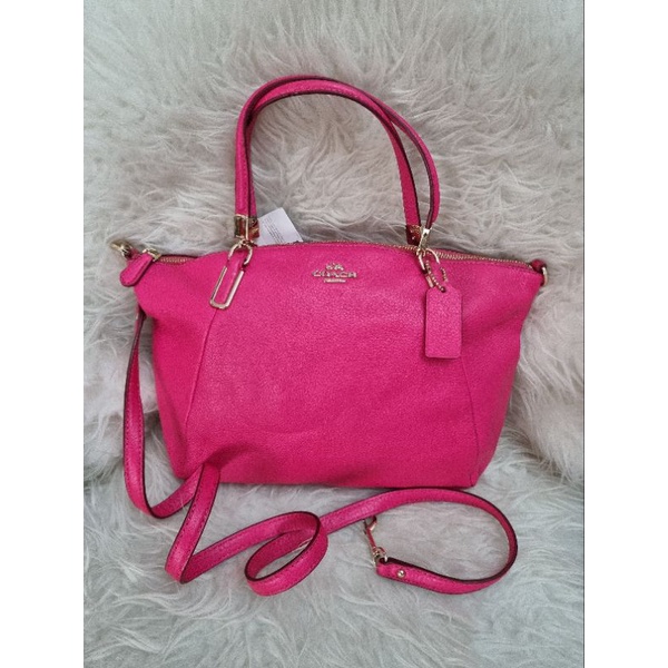 Coach Small Kelsey Pink Ruby