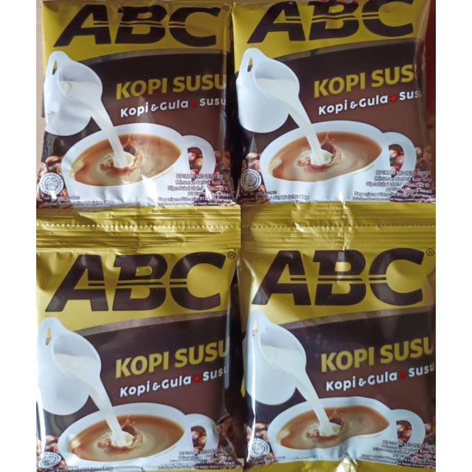 

ABC kopi susu renteng isi 10 pcs