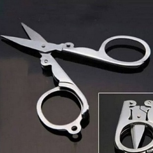 

Gunting Outdoor Mini Lipat Alat Pangkas Pemotong Super Tajam Mudah Dibawa Stainless Stell