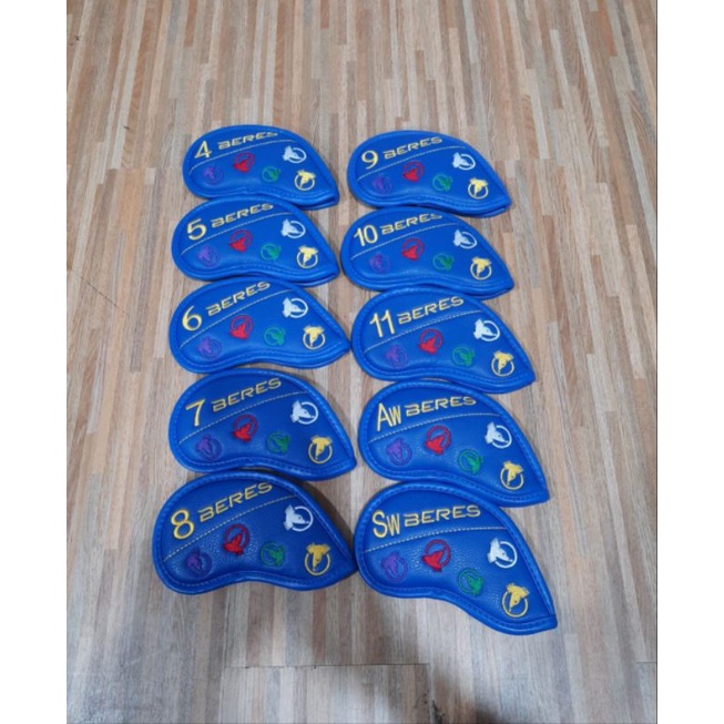 COVER IRON SET GOLF HONMA GOLD