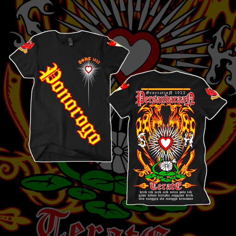 KAOS PSHT LAWASHANT KOTA PONOROGO FULL PUNGGUNG A2