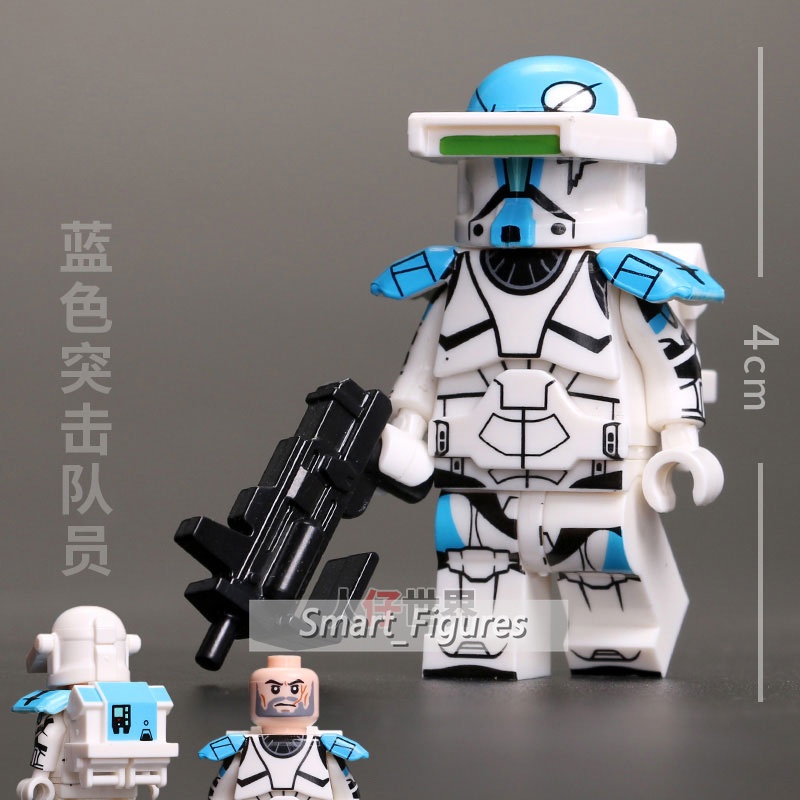 Mainan Action Figure Star Wars Minifigures Horn Squad Fixer Clone Force 99 Cody Airbrne Troops Death Watchs XP467 XP468