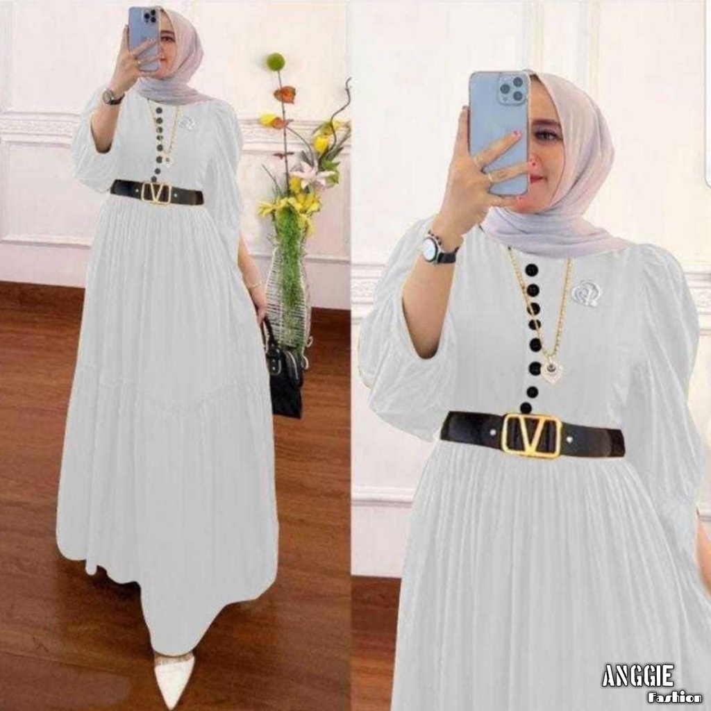 Busana Muslim Gamis Murah Gaun Pesta Muslimah Baju Pesta Wanita Kondangan Mewah Kekinian 2021 2022