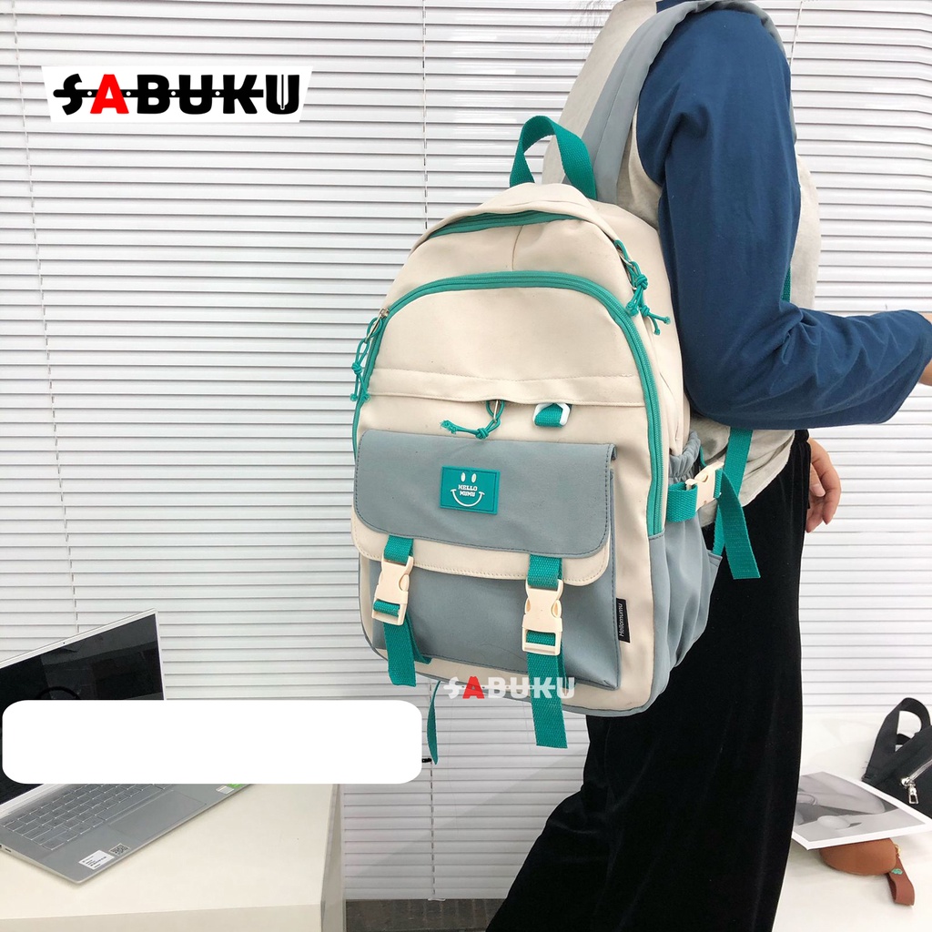 Tas Ransel Laptop Backpack Wanita Tas Ransel Sekolah Tas Punggung Wanita Tas SD SMP SMK - 275