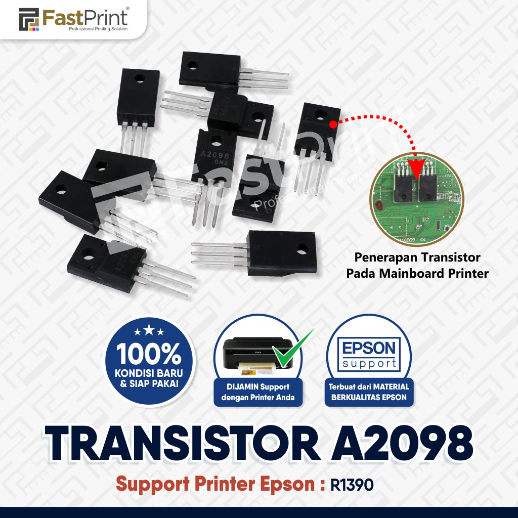 Fast Print Transistor Original A2098 Printer Epson R1390