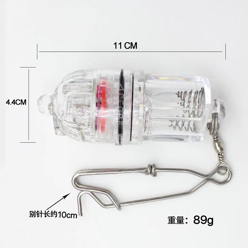 Lampu LED Dengan Klip Bawah Air Untuk Umpan Pancing