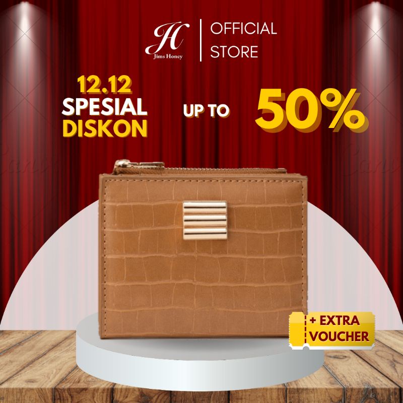 JIMS HONEY Dompet lipat wanita mini wallet MOMO Original murah terbaru 2022