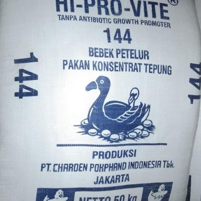 144 Pakan Konsentrat Itik Bebek Petelur Hi-Pro-Vite Phokpand