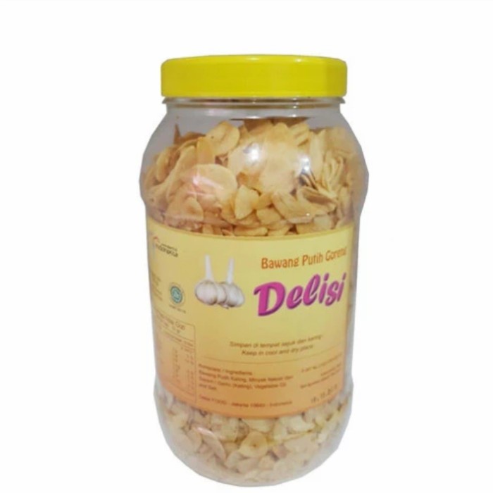 

Bawang Putih Goreng DELISI toples 125 gr - Halal - Fried Garlic