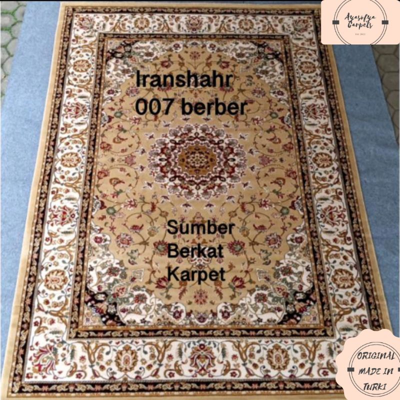 Karpet Iranshar 210x310 Permadani Lantai Klasik Mewah