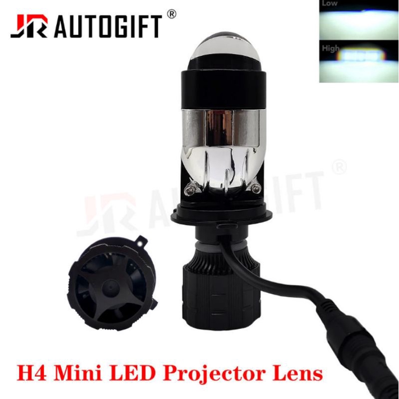 Lampu LED laser lamp vinix  V9 headlamp laser lamp Projie H4 Mini Projector Lens Lensa Motor Mobil Headlight Headlamp