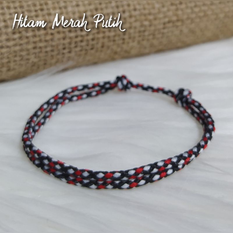 Gelang Tali Simple Prusik Tali Gunung Outdoor