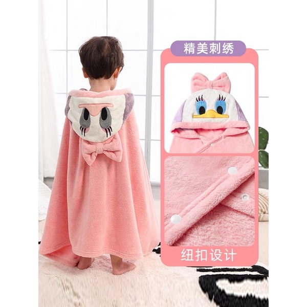 HANDUK MANDI BAYI DAN ANAK KUPING TIMBUL / HANDUK MICROFIBER MOTIF DISNEY UKURAN 70x140 / HANDUK MANDI ANAK PREMIUM