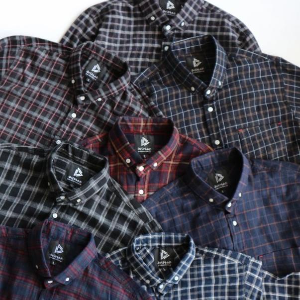 kemeja flanel pria lengan panjang Kemeja flanel pria 023 - h43, M