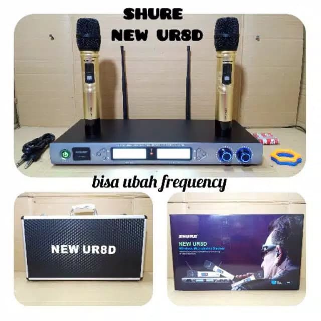 MIC SHURE UR8D MIC WIRELESS SHURE