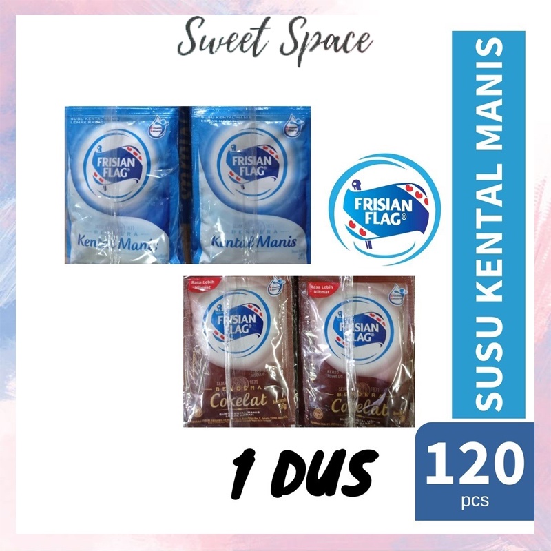 SUSU FRISIAN FLAG SUSU KENTAL MANIS 40GR 1 DUS = 120 PCS [SWEETSPACE]