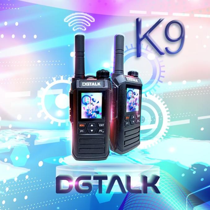 DGTalk K9 HT POC 4G Wifi Bluetooth GPS Walkiefleet Zello Radio Network