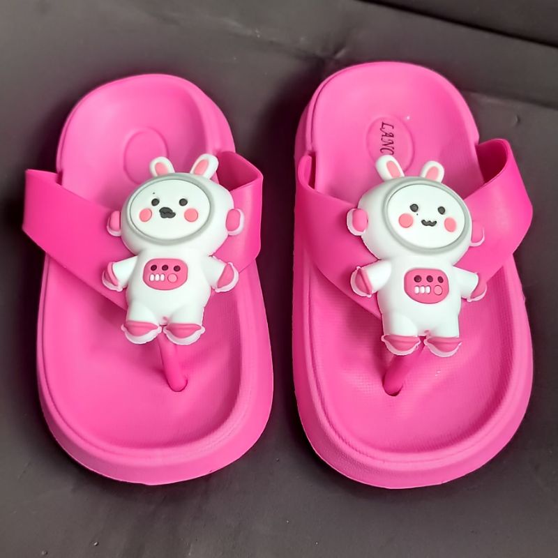 Sandal Anak Import terbaru Sandal baby lucu Sendal Anak motif kelinci Robot Sendal anak Lancome
