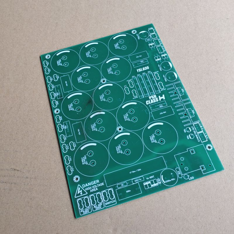 PCB PSU 12 ELCO CLASS H