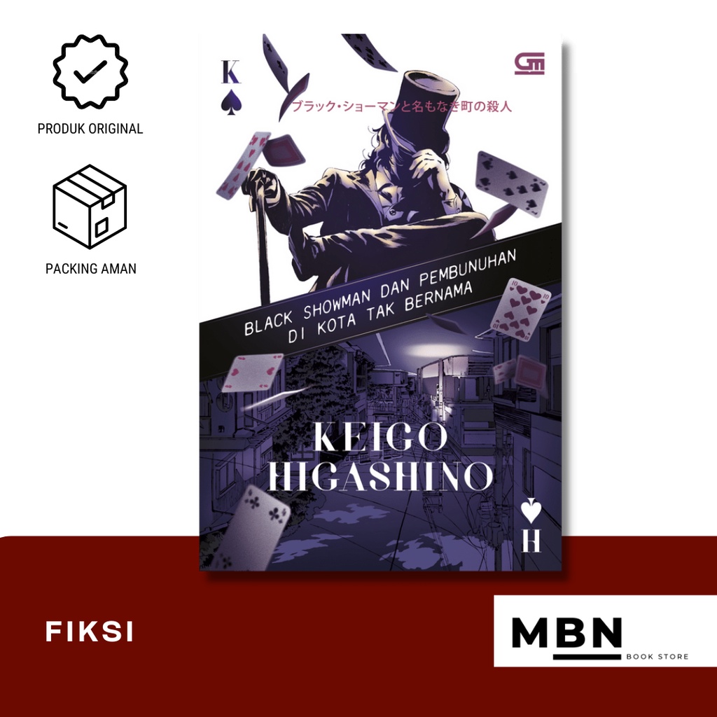 Novel BLACK SHOWMAN DAN PEMBUNUHAN DI KOTA TAK BERNAMA ori