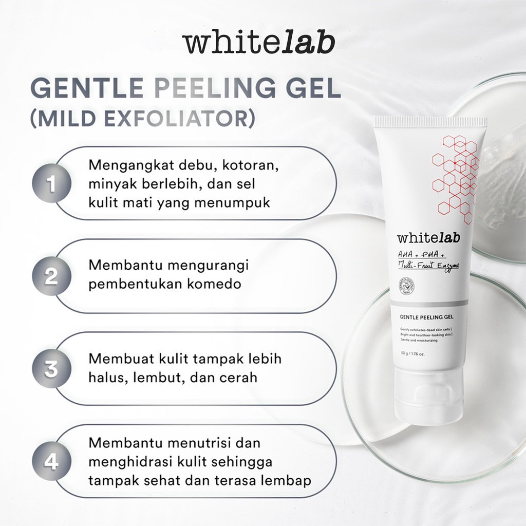 WHITELAB Gentle Peeling Gel 50g