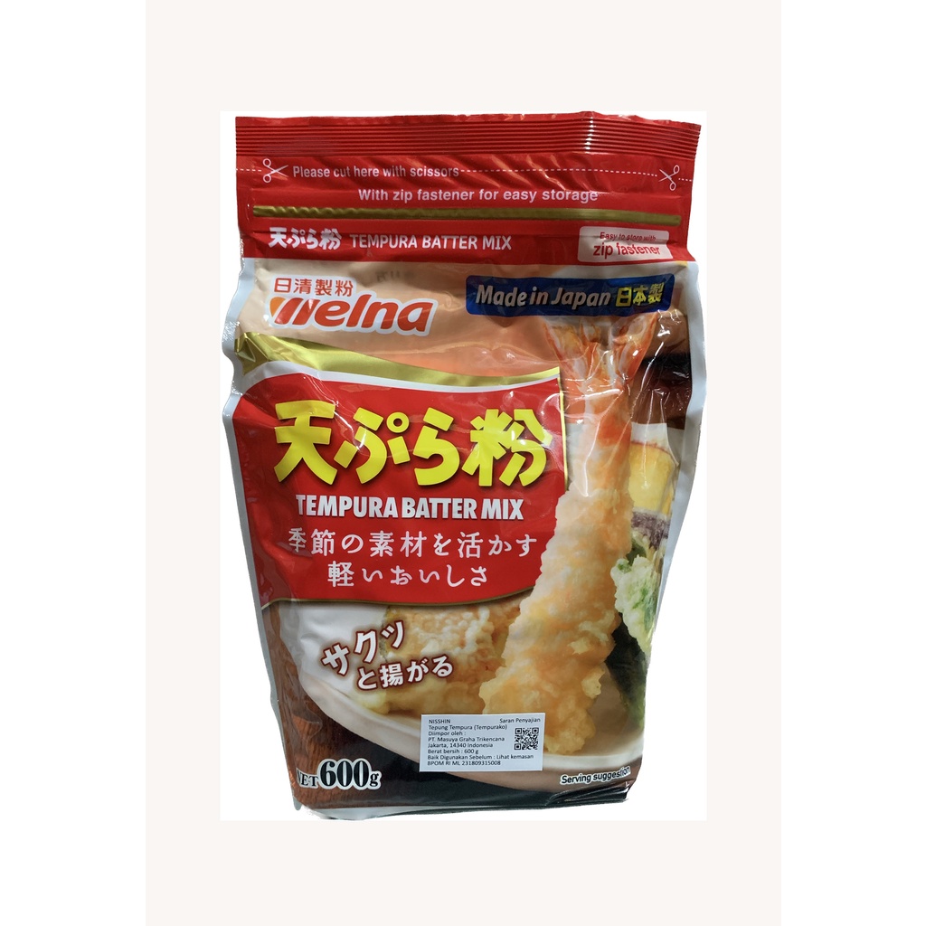 

Nisshin Welna Tempurako /Tepung Goreng 600Gr - E078M
