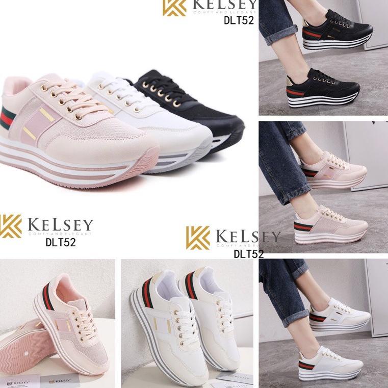 P35G NICOLE SEPATU WEDGES TALI KELSEY DLT52 WEDGES SEPATU WANITA QAC