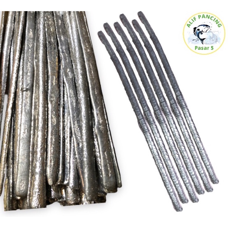 Timah Batangan / Timah Lonjor Pancing Per 1 Biji / 1 KG