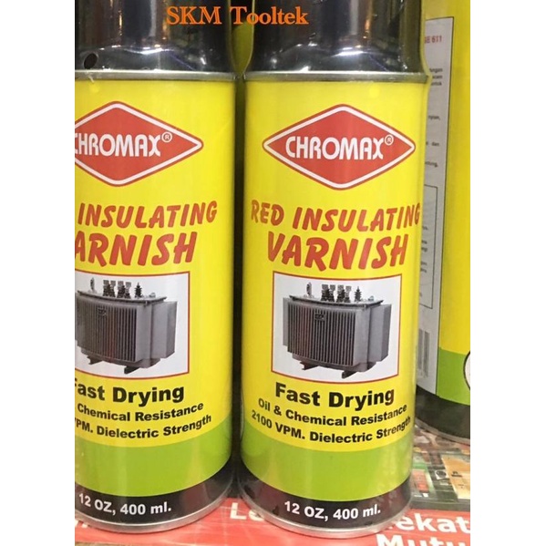 

Chromax Red Insulating Varnish / Sirlak / Varnish Gulungan Dinamo
