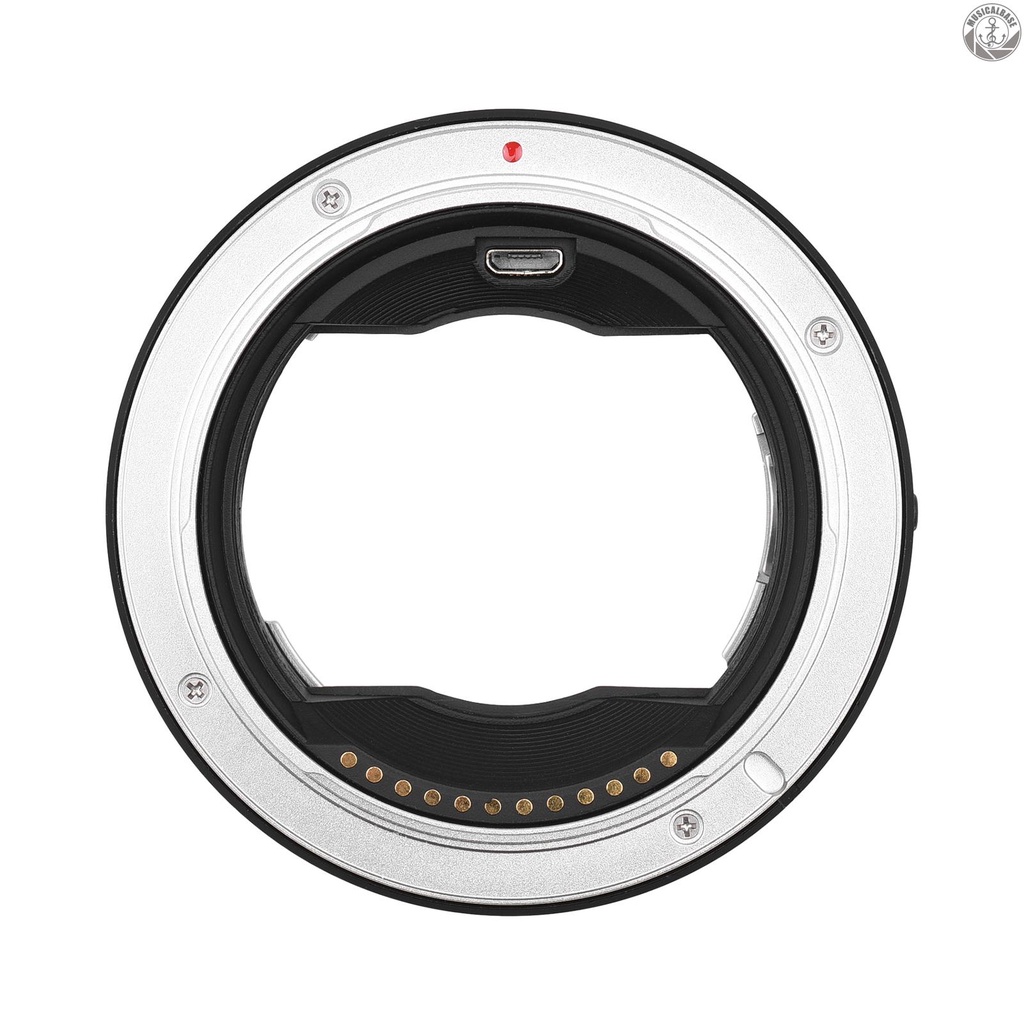 Andoer EF-GFX Camera Lens Adapter Ring Auto Focus Replacement for  EF-mount Lens to FujiFilm GFX-mount MED-format Cameras GFX100 GFX50S GFX50R