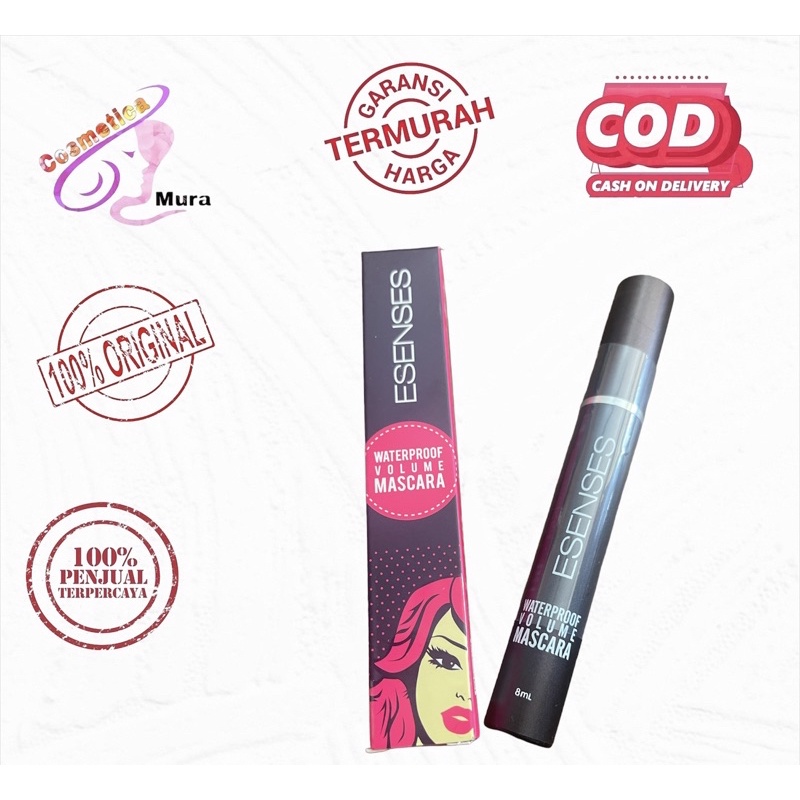 [[ harga promo ]] esenses mascara original - maskara esenses super waterproof - essence mascara