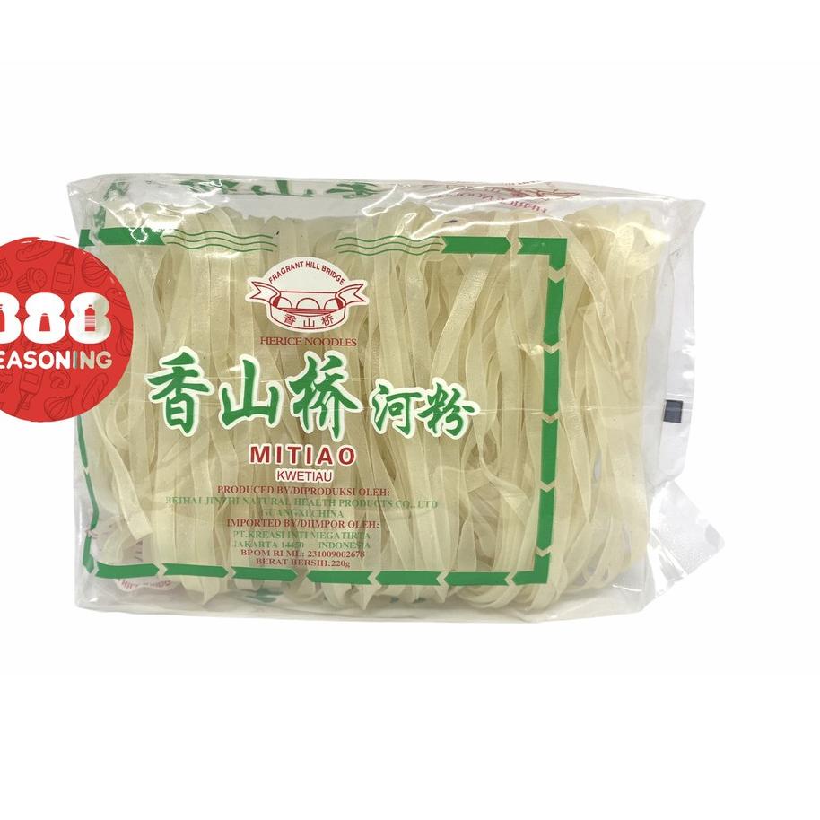 

⇜ HERCULES NOODLES MI TIAO KWETIAU/ RICE NOODLES 220g ㅄ