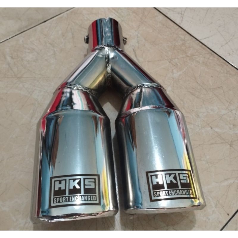 KNALPOT MOBIL HKS CABANG BENSIN DAN SOLAR