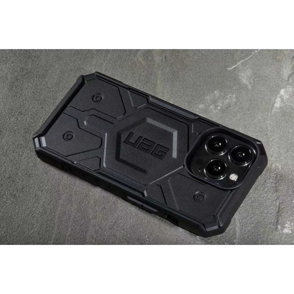 Uag Hard Case Magnetik Pelindung Jatuh Untuk 14 13 12 Pro Max 14 Plus